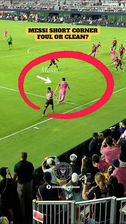 De Paul lays it back to Messi