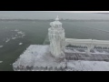 Icy lighthouse december 2016  st joseph mi