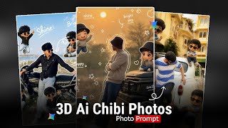 Trending 3D Chibi AI Photo Editing Tutorial | Viral Instagram Doodle Trend 2026 | Google Gemini screenshot 5