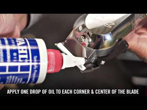 How To Oil a Wahl Clipper Blade 