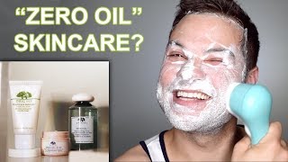 New Oily Skincare Routine - Zero Oil Toner, Moisturizer from Origins - YouTube