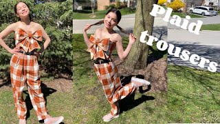 Making pants to match my top!! by Momoko 95 views 3 weeks ago 8 minutes, 48 seconds