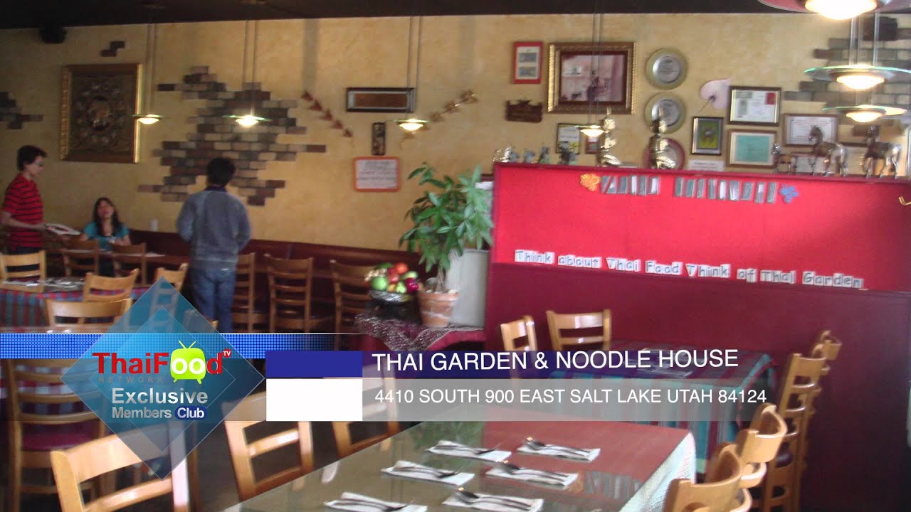 Thai Garden Noodle House Salt Lake Utah Clip 1 Youtube