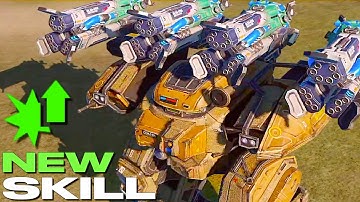 NEW Explosive Expert Pilot Skill BUFFS Rockets - Glacier CRUSHING Live Server | War Robots