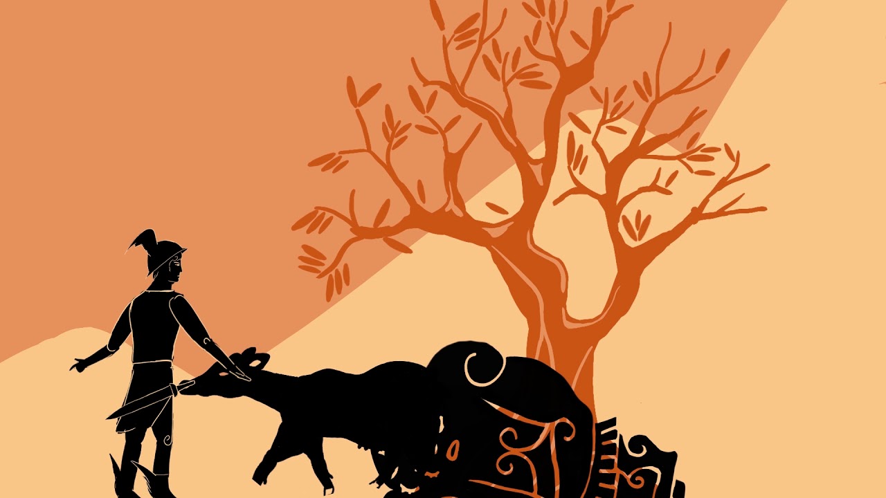 Story of Io and Zeus, Silhouette Animation - YouTube