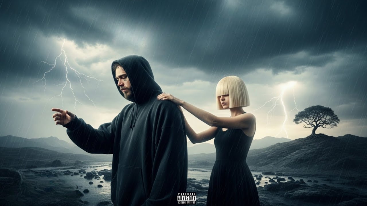 Post Malone ft. Sia – Left Behind (Lyrics Video)