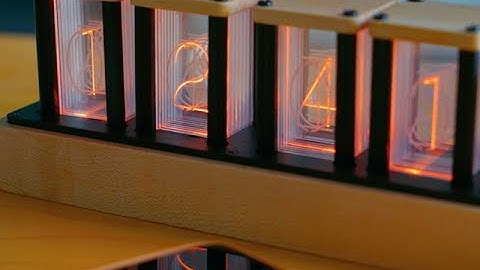 lixie clock demo