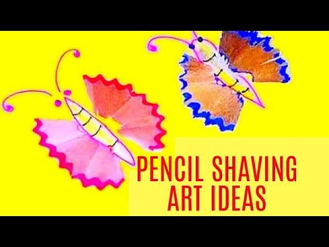 वीडियो: पेंसिल शेविंग्स से शिल्प: तालियां, पेंटिंग और मोज़ाइक, बच्चों के चित्र और रंगीन पेंसिल से छीलन से बड़ा काम