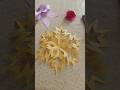 🌼✨ DIY Yellow Paper Flower 🌼 #PaperFlower #DIYShorts ✂️💛