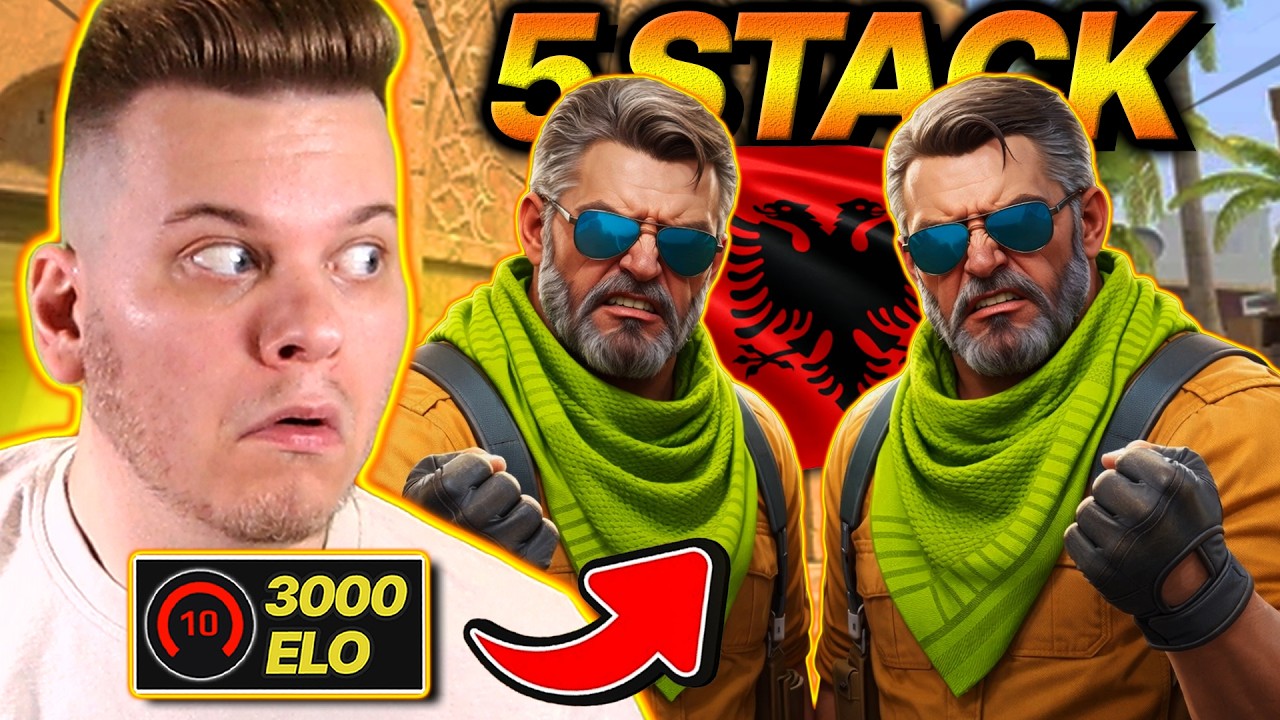 Izgalmas meccset megyünk az Albánok ellen Mirage-on?! 😲 | FACEIT