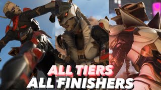 All Finishers with Loba's Mythic Skin (All Tiers) - Apex Legends [4k 60 fps]