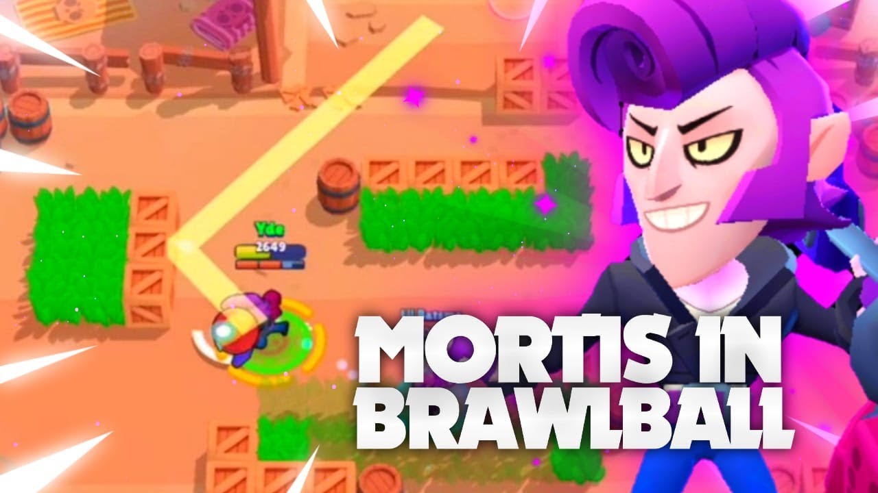 Mortis In Brawl Ball Youtube - using mortis in brawl stars