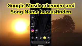 Google Musik erkennen und Song Name herausfinden Anleitung Tutorial Android Smartphone screenshot 5