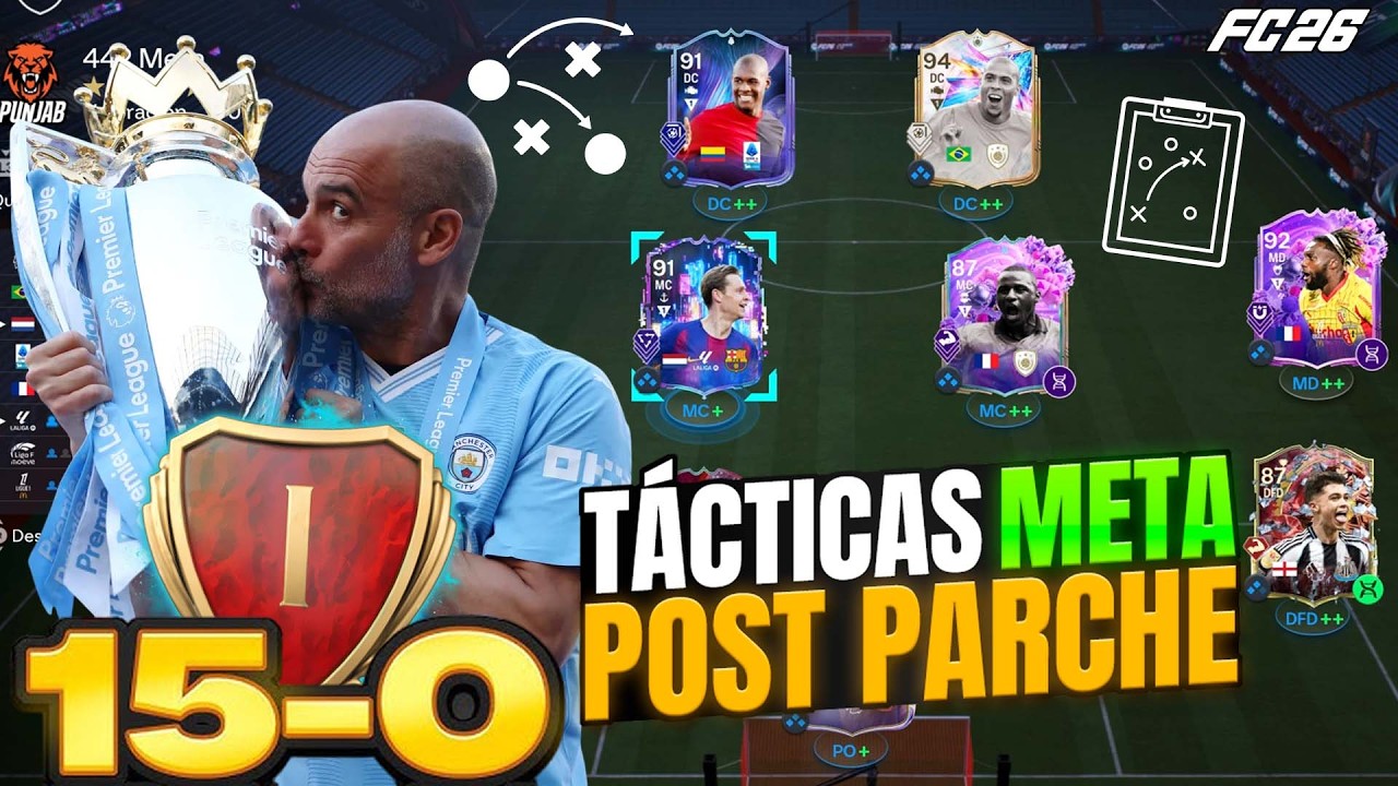 HICE 15-0 CON ESTÁ FORMACIÓN Y TÁCTICAS POST PARCHE EN EA FC 26