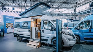 HYMER FREE 600 CAMPUS 2024 POP UP REVIEW at Caravan Salon Düsseldorf 2023! Sleeps 4!