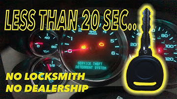 FREE How To Program Key for 2007-2013 GMC Sierra!