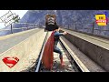 GTA 5 - Superman vs Train