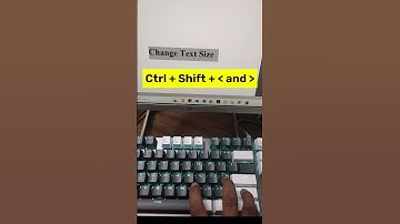 Quick Font Size Shortcut Tricks You Must Know! | Boost Your Word Skills!