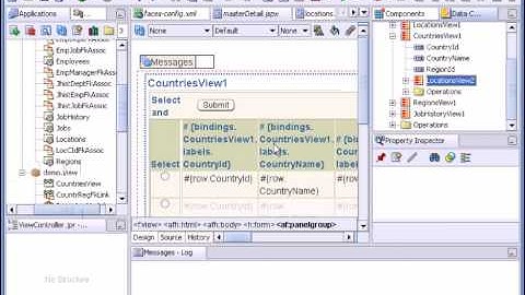 08-ADF.Create Master Detail ADF JSF Page