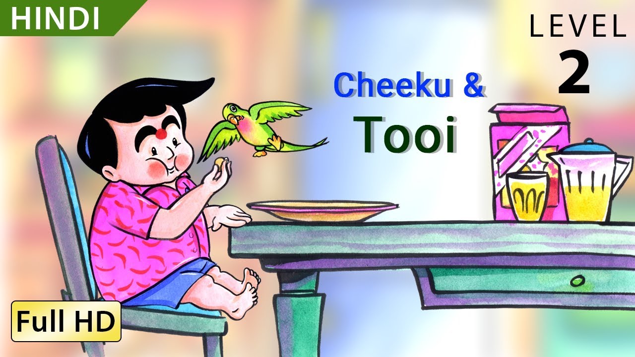 Cheeku & Tooi: Learn Hindi with subtitles - Story for Children  