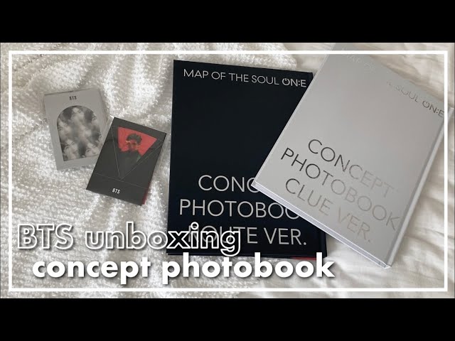 BTS】MAP OF THE SOUL ON:E CONCEPT PHOTOBOOK 開封式 【開封