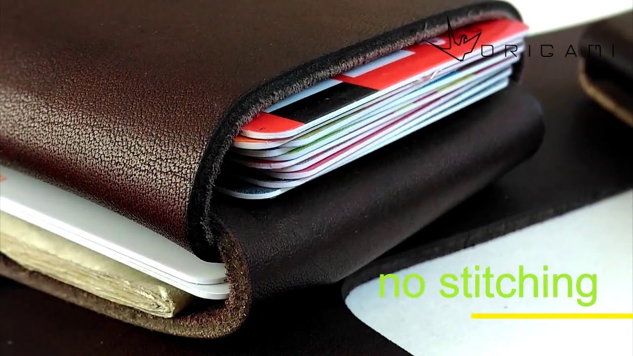 Super Origami Design Leather Wallet!!!