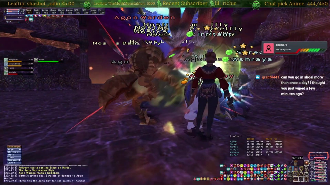 FFXI NEW ODYSSEY Sheol B RoE Clear/Climb to the Top w/ Martel YouTube