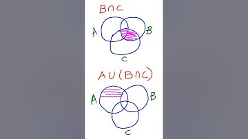 ven diagram/ An(BUC)/AU(BnC)