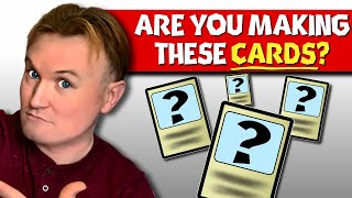 4 Cards That Will COMPLETE Your Homemade TCG | Talk TCG