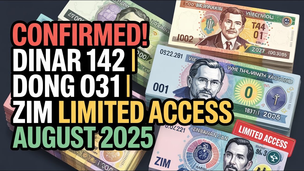 Verified! Dinar, Dong & Zim Slight Exchanges Begin Don’t Miss Out! 😱