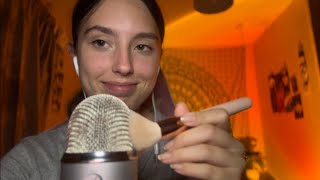 ASMR - mouth sounds, tapping, brushing and scratching!