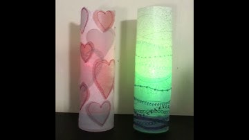 E-textiles lamps