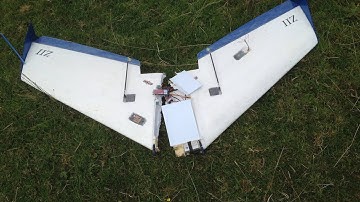 Ritewing Zephyr 2 - 1.2km high crash