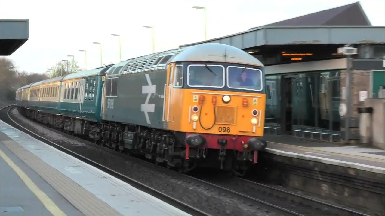 A busy couple of hours at Tamworth station on Friday 13th January! (inc