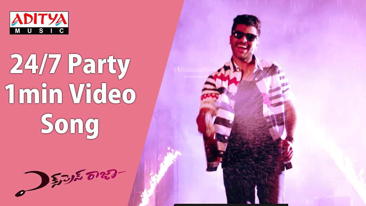 247 Party 1min Video Song  Express Raja Video Songs   Sharwanand  Surabhi