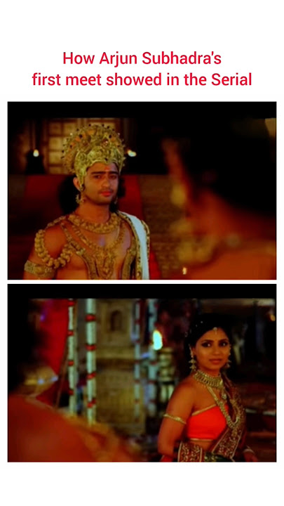 Arjun subhadra bertemu sesuai Kitab Suci asli #arjun #subhadra #krishna #mahabharata