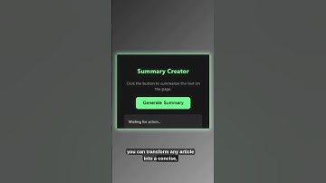 Stop Wasting Time: This AI Tool Summarizes Anything!