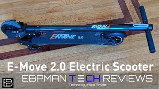 E-Move 2.0 Carbon Fiber Electric Scooter Review