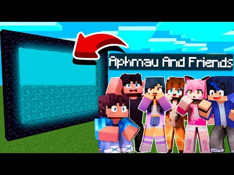 How To Make A Portal To The Aphmau And Friends Dimension In Minecraft