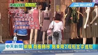 20180813中天新聞景氣如死水！新崛江商圈待租店面超過30%