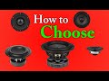 How to Pick The BEST Drivers For Your DIY Speaker Project