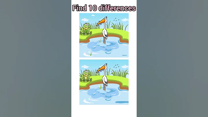 Find 10 difference pictures #differencegame #braingames #spotthedifference #games #braintest #shorts