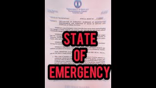 State Of Emergency!!! 🚨