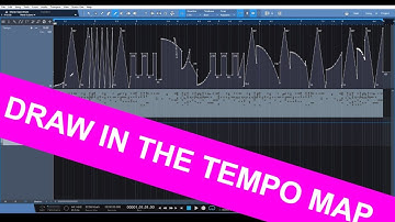 STUDIO ONE 4 | WE CAN FINALLY DRAW IN THE TEMPO TRACK !