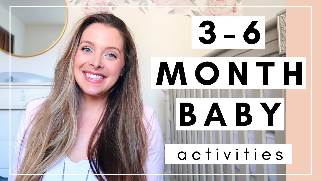 ACTIVITIES FOR A 5 MONTHS OLD BABY (3-6 MONTHS)! HOW TO BABYSIT A 6 MONTH OLD | ENTERTAIN AN INFANT!