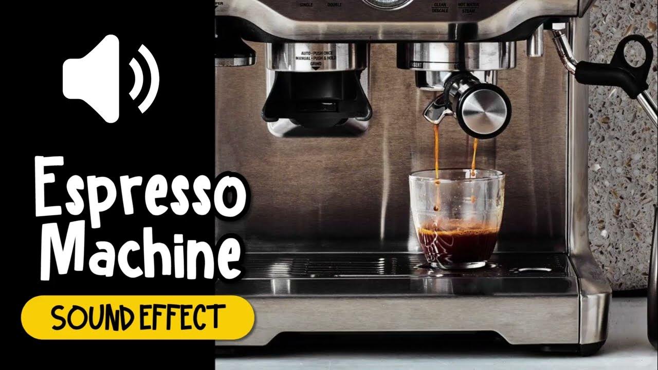 Espresso Machine Sound Effect 濃縮咖啡機 機器 運作 廚房 音效 (High Quality) YouTube