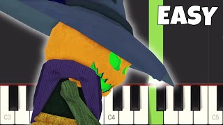 99 Nights In The Forest - End Of Halloween Cutscene - EASY Piano