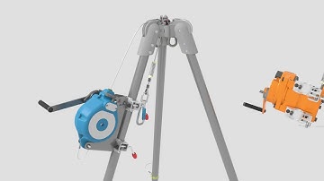 SOLVD - Globestock Winch, G-Saver II and Tripod system