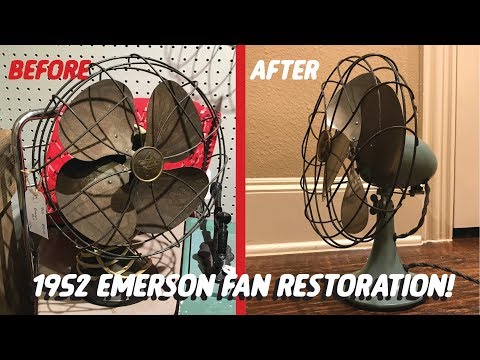 Video: Eski Emerson fan kanadını nasıl çıkarırsınız?