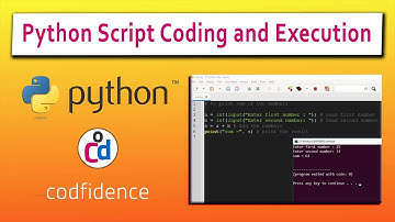 3 - Python Scripts Coding and Executing